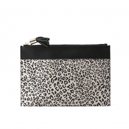 Leopardenmuster Damen Clutch Bag