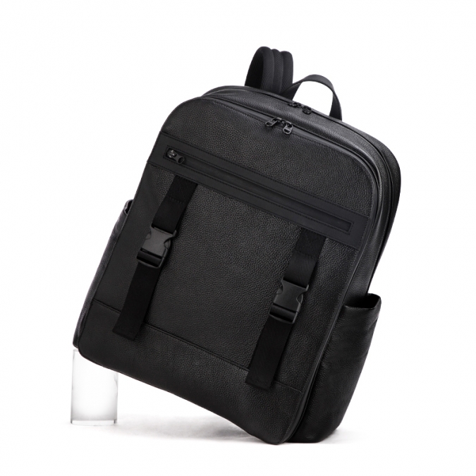Vollnarbiger, luxuriöser Laptop-Rucksack mit großem Fassungsvermögen und individuellem Logo 