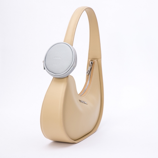 Gionar einzigartiges Design Leder Hobo Handtasche Baguette Tasche für Damen 