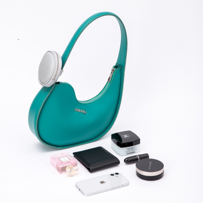 Gionar einzigartiges Design Leder Hobo Handtasche Baguette Tasche für Damen 